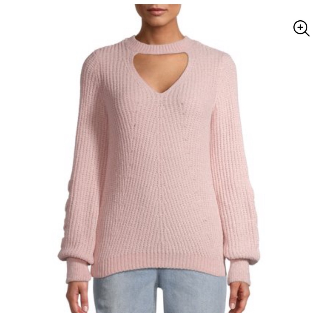 No Boundaries Juniors Chenille Pullover Sweater Pk